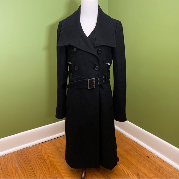 Groggy Military wool blend pea coat, extra small - Picture 1 of 13